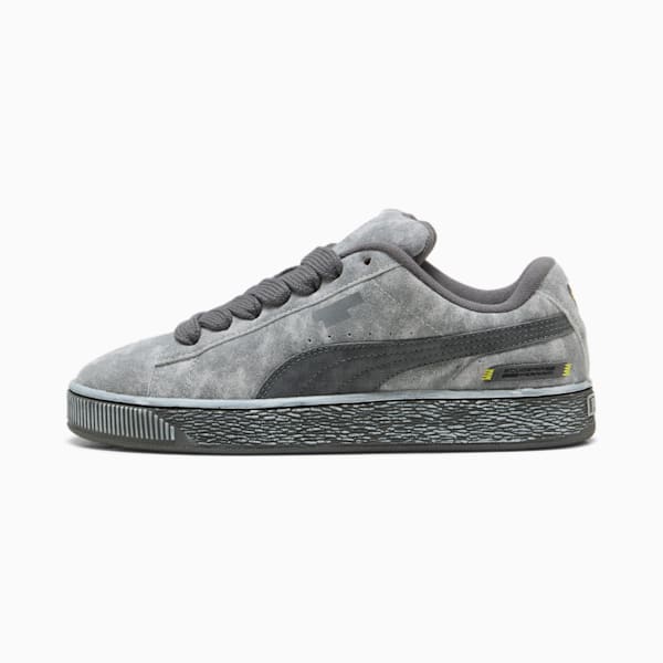 Scuderia Ferrari HP Desert Sun Suede XL Sneakers Unisex, PUMA Black-Rosso Corsa, large-ZAF