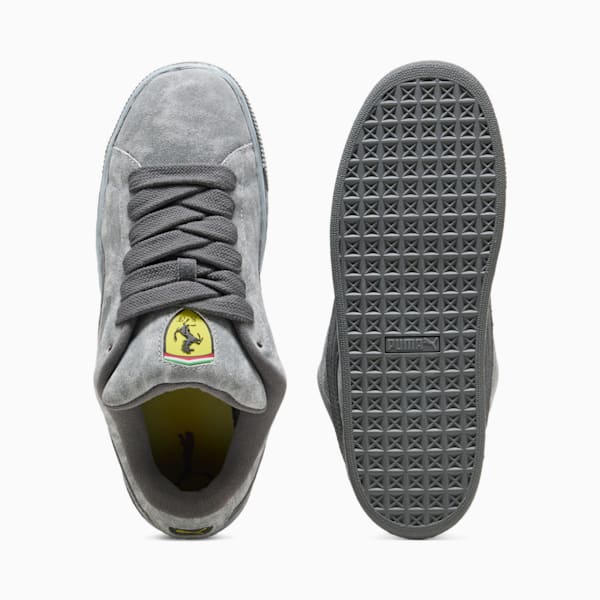 Scuderia Ferrari HP Desert Sun Suede XL Sneakers Unisex, PUMA Black-Rosso Corsa, large-ZAF