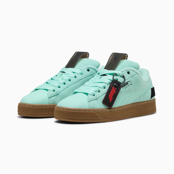 F1® 75 Yrs Suede XL Sneakers Unisex, Mint Melt-PUMA Black, large-ZAF