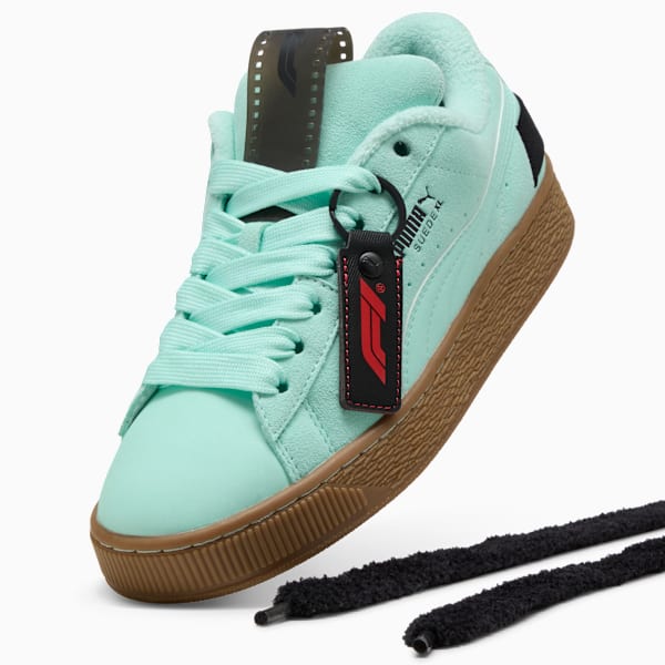 F1® 75 Yrs Suede XL Sneakers Unisex, Mint Melt-PUMA Black, large-ZAF
