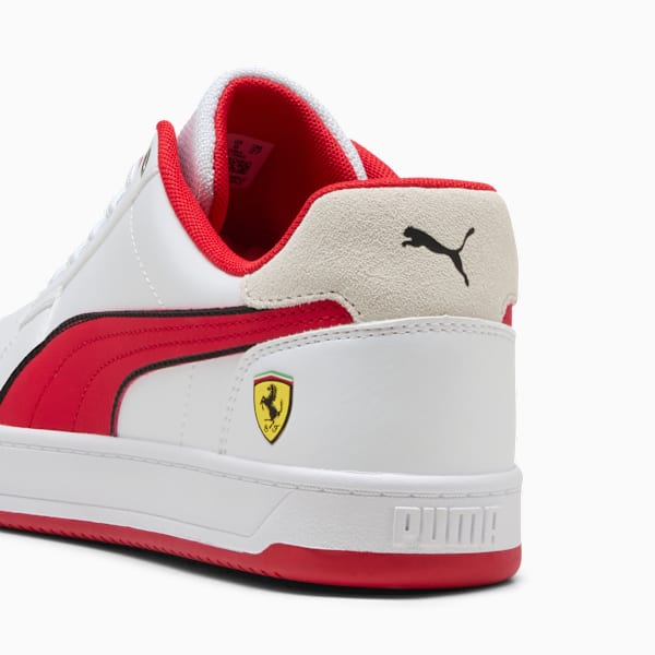 Scuderia Ferrari Caven 2.0 Sneakers Unisex, PUMA White-Rosso Corsa, large-ZAF