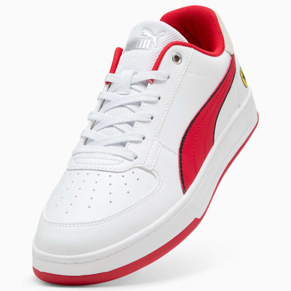 Scuderia Ferrari Caven 2.0 Sneakers Unisex, PUMA White-Rosso Corsa, large-ZAF