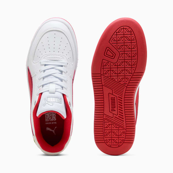 Scuderia Ferrari Caven 2.0 Sneakers Youth, PUMA White-Rosso Corsa, large-ZAF