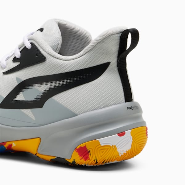 Genetics Basketball Shoes, Glacial Gray-Cool Mid Gray, large-ZAF