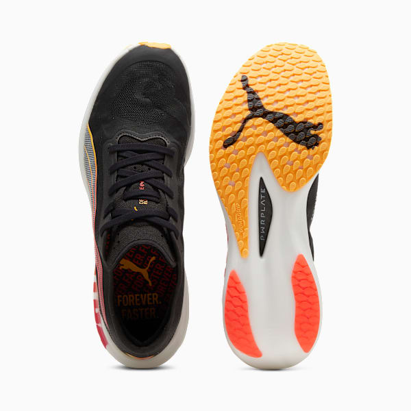 Tenis de running para hombre Deviate NITRO Elite 2, PUMA Black-Sun Stream-Sunset Glow, large-MEX