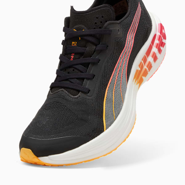 Tenis de running para hombre Deviate NITRO Elite 2, PUMA Black-Sun Stream-Sunset Glow, large-MEX