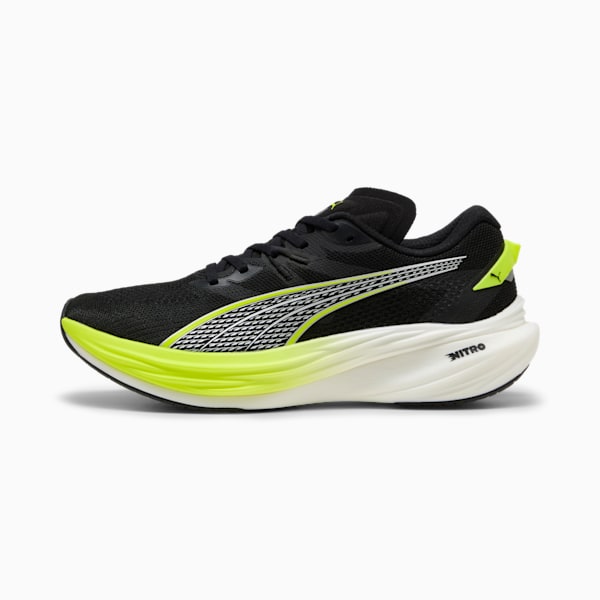 Deviate NITRO™ 3 Running Shoes Men, PUMA Black-Yellow Alert, large-ZAF