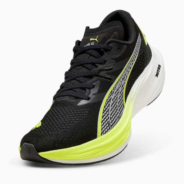 Deviate NITRO™ 3 Running Shoes Men, PUMA Black-Yellow Alert, large-ZAF
