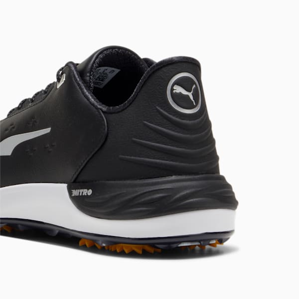 Phantomcat NITRO™+ Men's Golf Shoes, PUMA Black-PUMA Silver-Yellow Sizzle, large-ZAF
