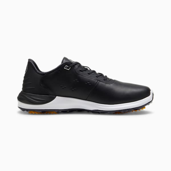 Phantomcat NITRO™+ Men's Golf Shoes, PUMA Black-PUMA Silver-Yellow Sizzle, large-ZAF