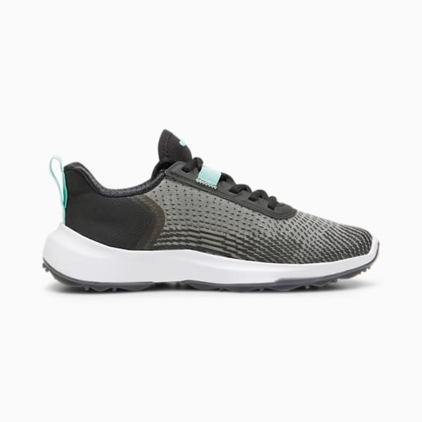 Fusion Crush Sport Women's Golf Shoes, PUMA Black-Mint, large-ZAF