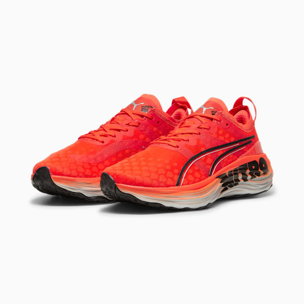 Zapatillas de running para mujer ForeverRun NITRO, Cherry Tomato-PUMA Black, large-ARG