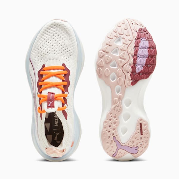 Zapatillas de running para mujer ForeverRun NITRO™ Lemlem, Warm White-Icy Blue-Team Regal Red, large-ARG