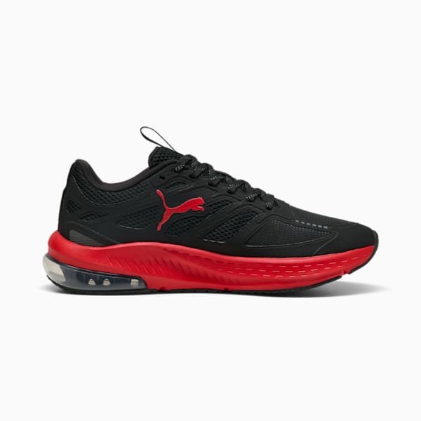 X-Cell Lightspeed Running Shoe, PUMA Black-For All Time Red, large-ZAF