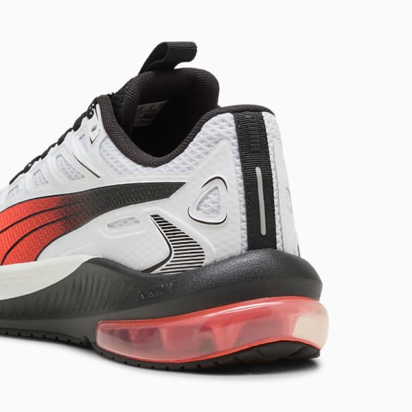 X-Cell Lightspeed Running Shoe, PUMA White-Glowing Red, large-ZAF