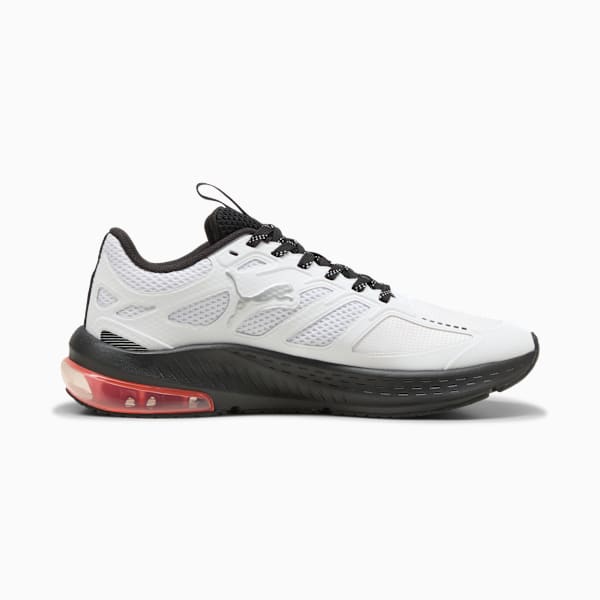 X-Cell Lightspeed Running Shoe, PUMA White-Glowing Red, large-ZAF