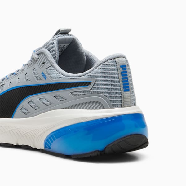 Cell Glare Running Shoes, Cool Mid Gray-PUMA Team Royal-PUMA Black, large-ZAF