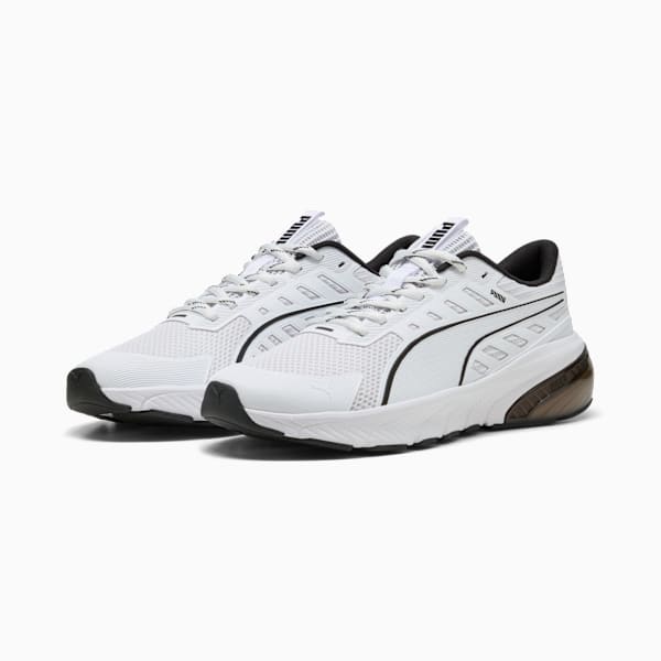 Cell Glare Running Shoes, PUMA White-PUMA Black, large-ZAF