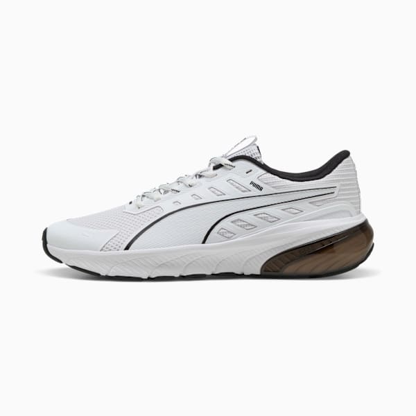 Cell Glare Running Shoes, PUMA White-PUMA Black, large-ZAF