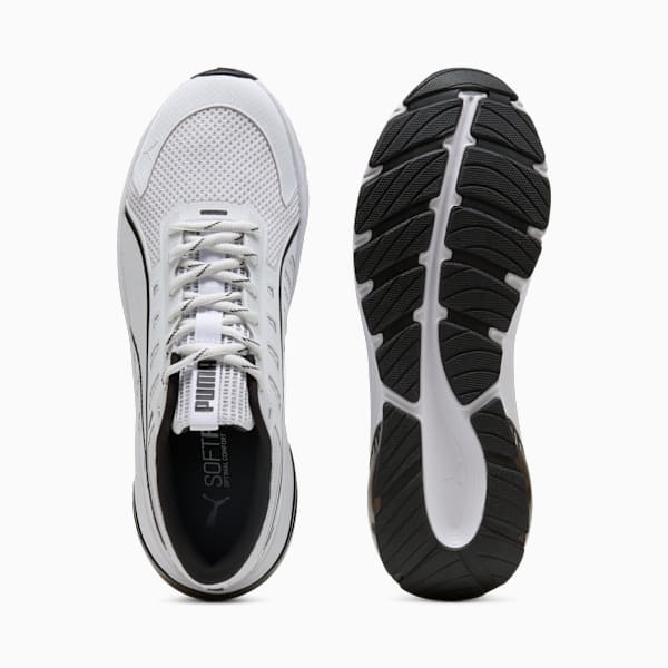 Cell Glare Running Shoes, PUMA White-PUMA Black, large-ZAF