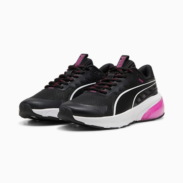 Cell Glare Women's Running Shoes, PUMA Black-Magenta Gleam, large-ZAF