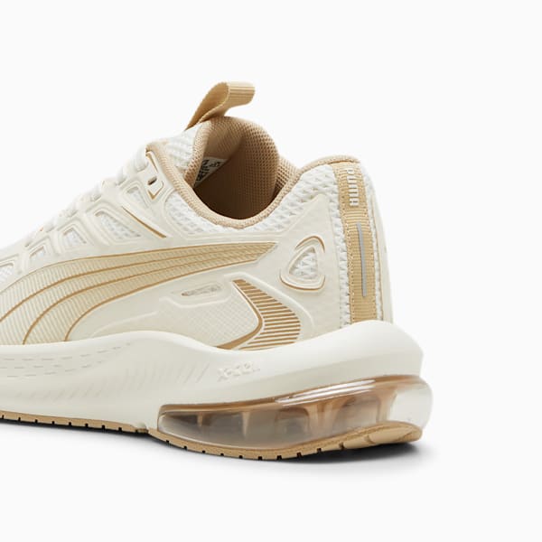 X-Cell Lightspeed Women's Running Shoe, Frosted Ivory-PUMA Gold, large-ZAF
