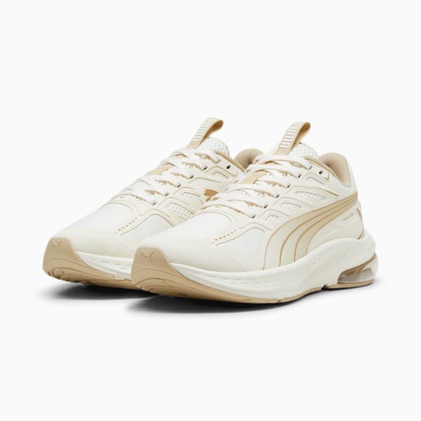 X-Cell Lightspeed Women's Running Shoe, Frosted Ivory-PUMA Gold, large-ZAF