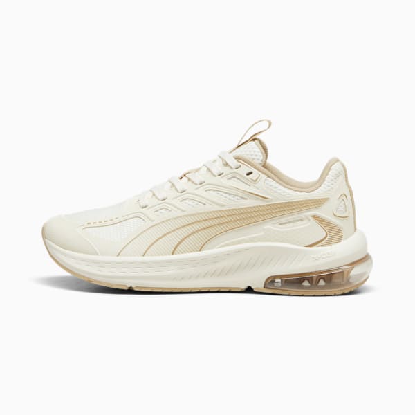 Tenis de running X-Cell Lightspeed para mujer, Frosted Ivory-PUMA Gold, large-MEX