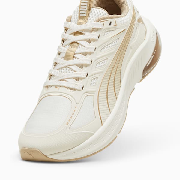 X-Cell Lightspeed Women's Running Shoe, Frosted Ivory-PUMA Gold, large-ZAF