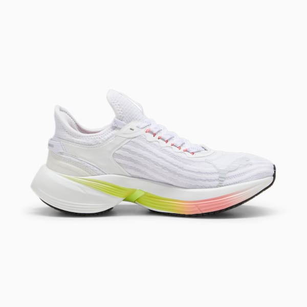 Zapatillas de running Conduct Pro, PUMA White-Silver Mist-Lime Pow, large-ARG