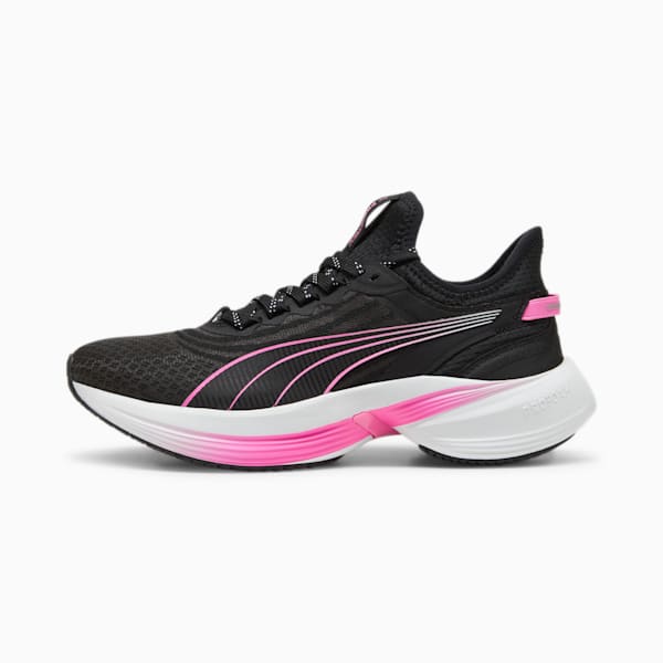 Zapatillas de running Conduct Pro, PUMA Black-Poison Pink-PUMA Silver, large-ARG