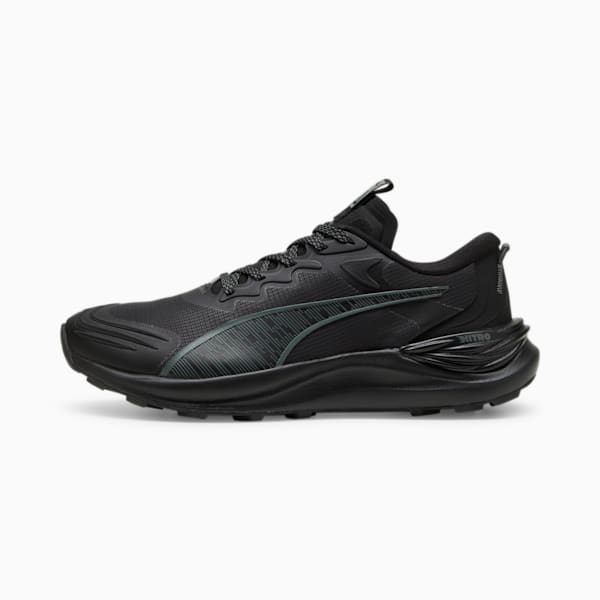 Zapatillas de trail running Electrify NITRO™ para mujer, PUMA Black-Mineral Gray, large-ARG