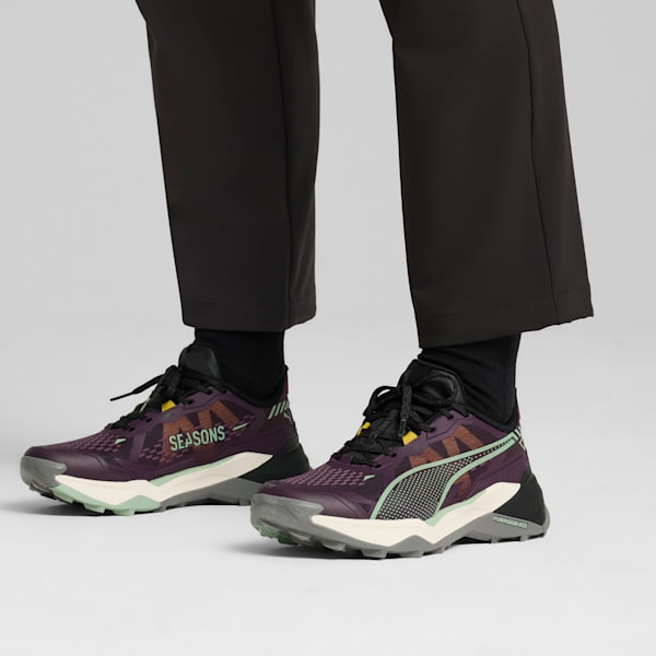 Explore NITRO™ 2 Hiking Shoes Women, Midnight Plum-Green Fog-Golden Fog, large-ZAF