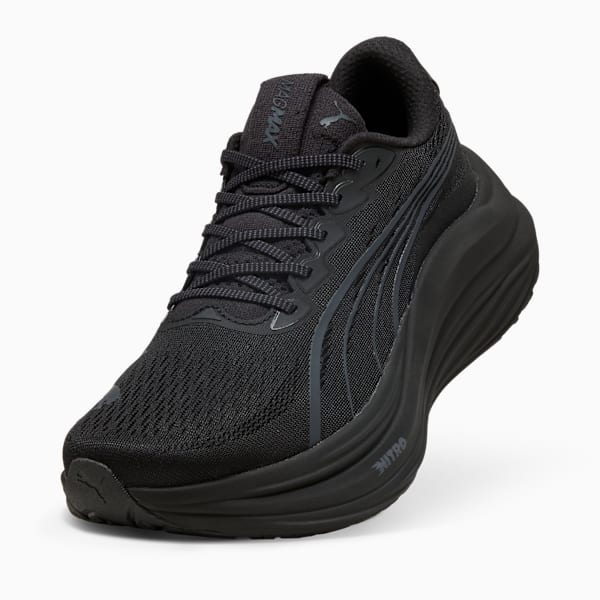 MagMax NITRO™ Running Shoes Men, PUMA Black-Galactic Gray, large-MEX