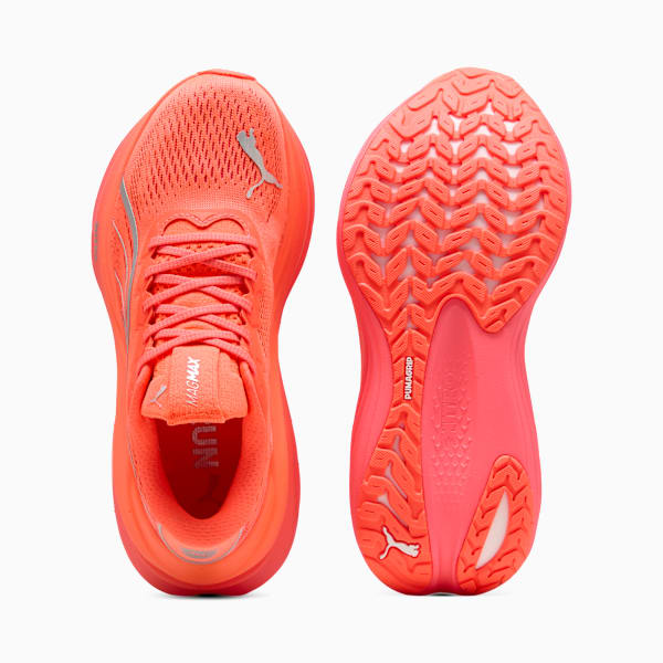 MagMax NITRO™ Running Shoes Women, Glowing Red-PUMA Silver, large-MEX
