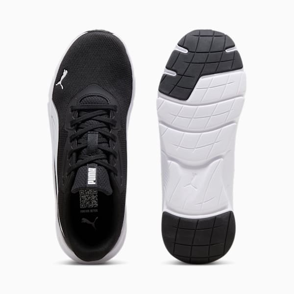 FlexFocus Lite Modern Running Shoes Unisex, PUMA Black-PUMA White, large-ZAF