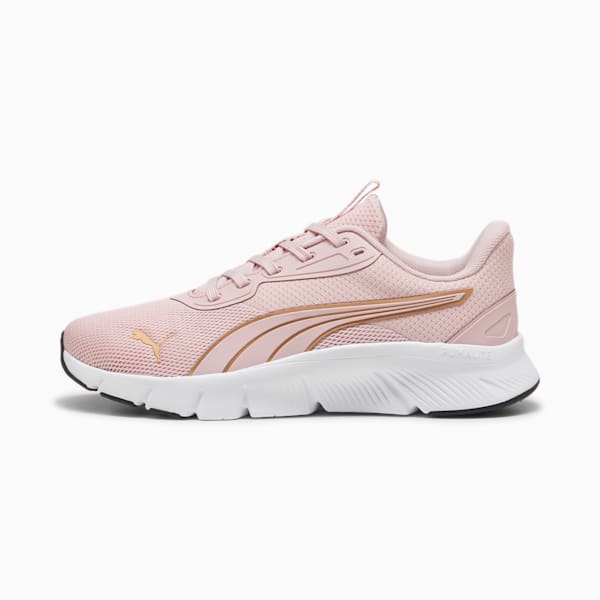 FlexFocus Lite Modern Running Shoes Unisex, Mauve Mist-PUMA Gold, large-ZAF
