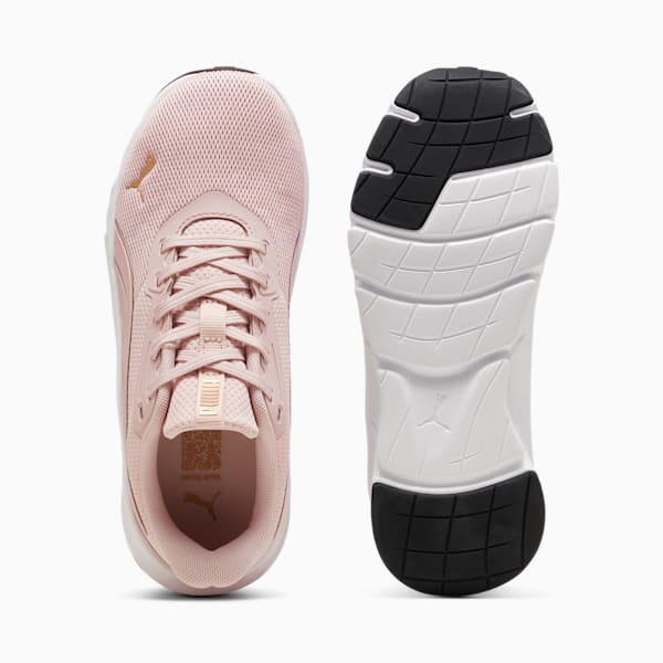 FlexFocus Lite Modern Running Shoes Unisex, Mauve Mist-PUMA Gold, large-ZAF