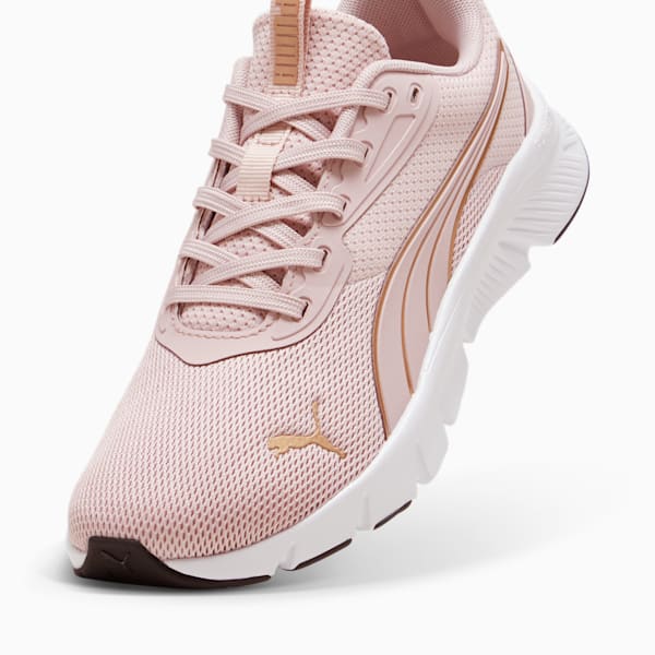 FlexFocus Lite Modern Running Shoes Unisex, Mauve Mist-PUMA Gold, large-ZAF