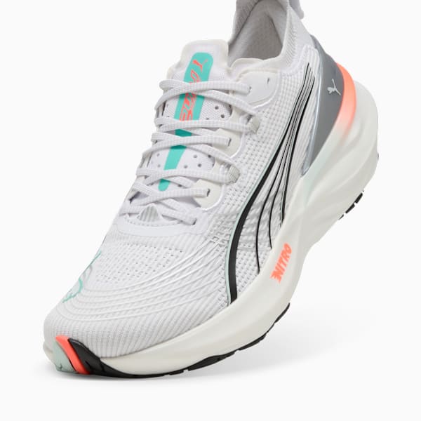 ForeverRun NITRO™ 2 Running Shoes Men, PUMA White-Glowing Red, large-MEX