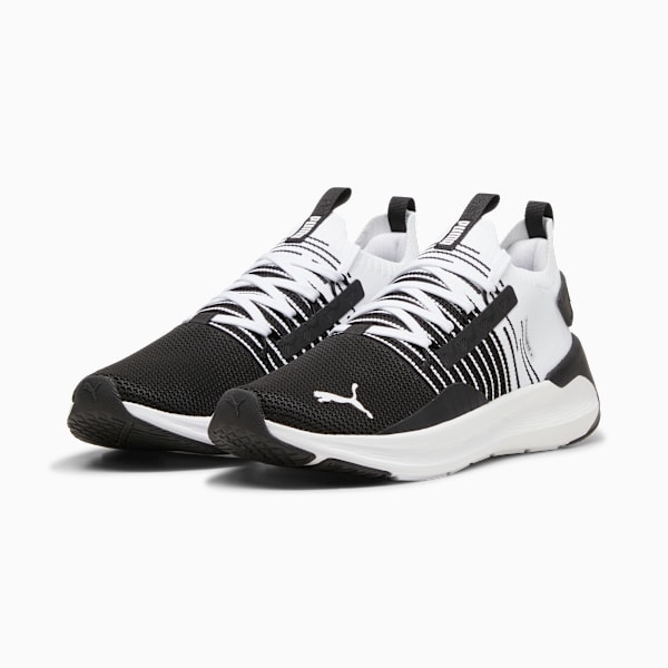 Tenis unisex SOFTRIDE Symmetry Fuzion, PUMA Black-Cool Dark Gray-PUMA White, large-MEX