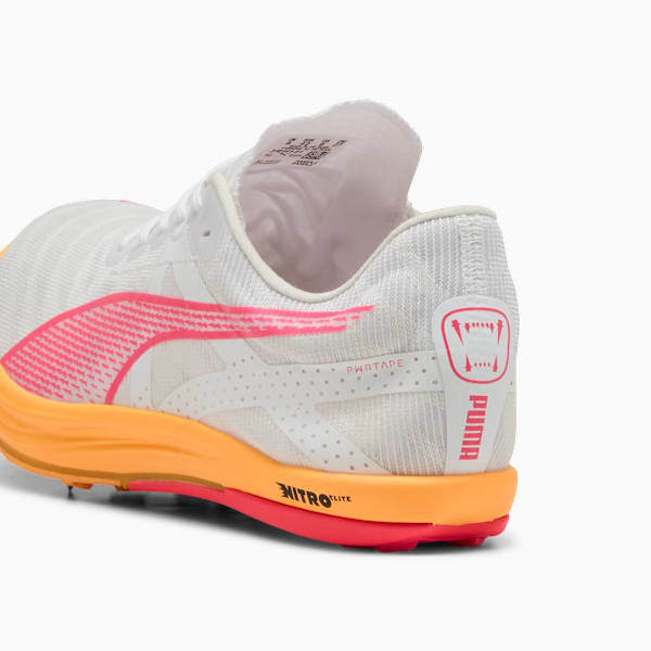 Crossfox NITRO™ Elite Spikes, PUMA White-Sun Stream-Sunset Glow, large-ZAF