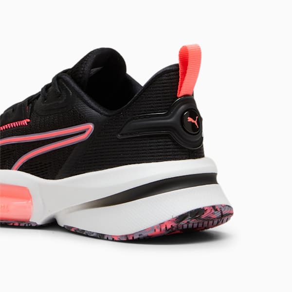 PWRFrame TR 3 Training Shoes Women, PUMA Black-Sunset Glow, large-ZAF
