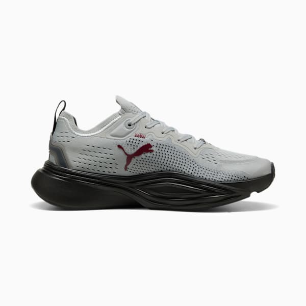 Zapatillas de training PWR NITRO™ SQD 2, Gray Echo-PUMA Black-Ruby Shimmer-PUMA White, large-ARG