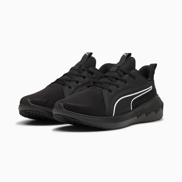 SOFTRIDE Carson Running Shoes, PUMA Black-PUMA Black-PUMA White, large-MEX