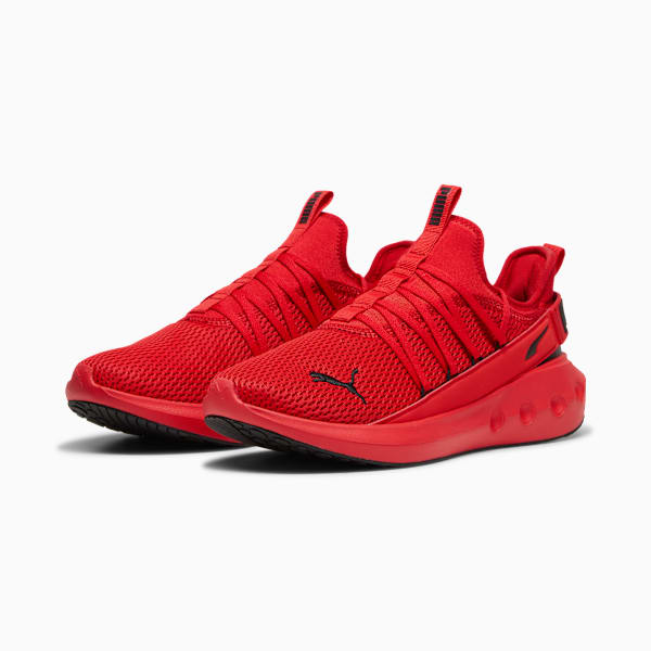 Tenis unisex running SOFTRIDE Carson Fresh, For All Time Red-PUMA Black, large-MEX