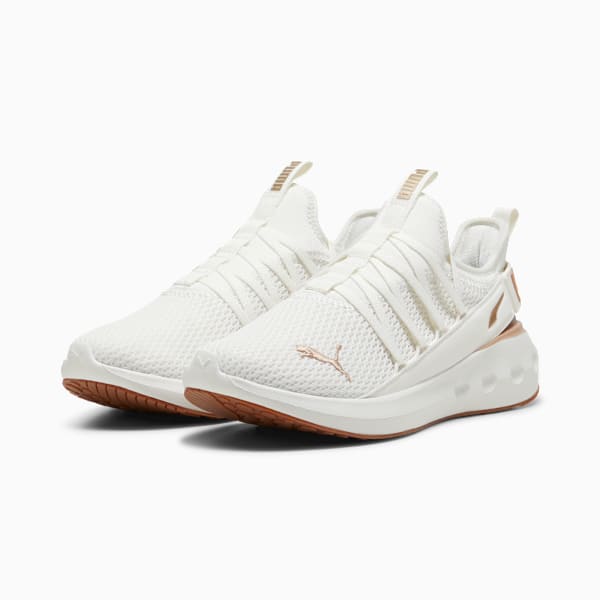 Tenis unisex running SOFTRIDE Carson Fresh, Warm White-PUMA Gold, large-MEX