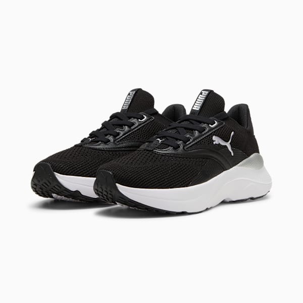 Tenis mujer running Softride Mayve para mujer, PUMA Black-PUMA White, large-MEX