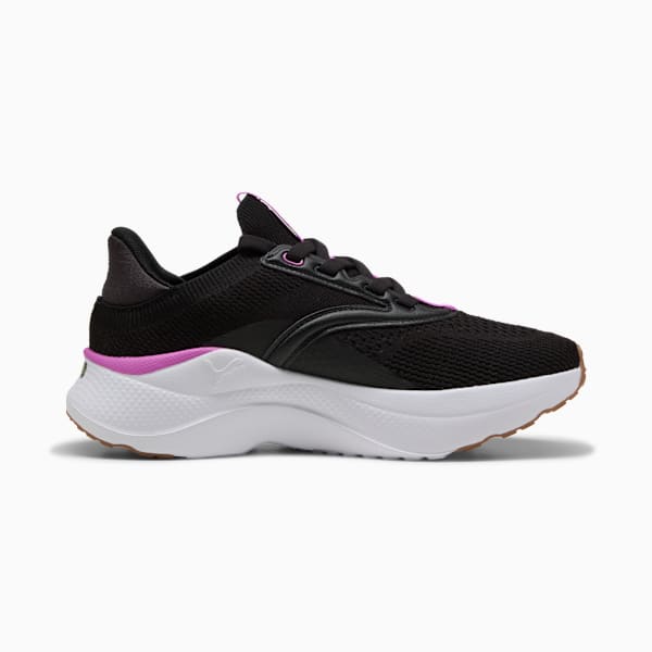 Tenis mujer running Softride Mayve para mujer, PUMA Black-Pure Magenta-Yellow Alert, large-MEX