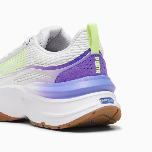Zapatillas Softride Divine para mujer, Feather Gray-Fizzy Apple-Dark Amethyst, large-ARG